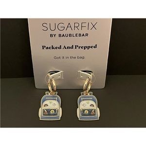 SUGARFIX by BAUBLEBAR Packed and Prepped Back Pack Statement Earrings